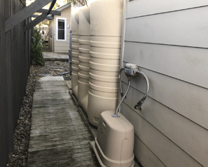 Rainwater Tanks can conceal termite workings, and produce damp conditions ideal for termite activity